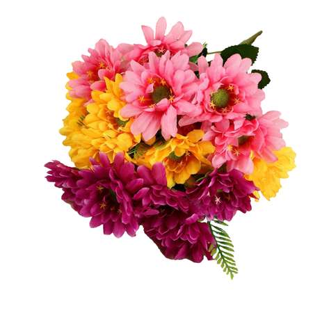 Букет Хризантема индийская d=8см 32см 6 цветков в ассортименте 9229333
