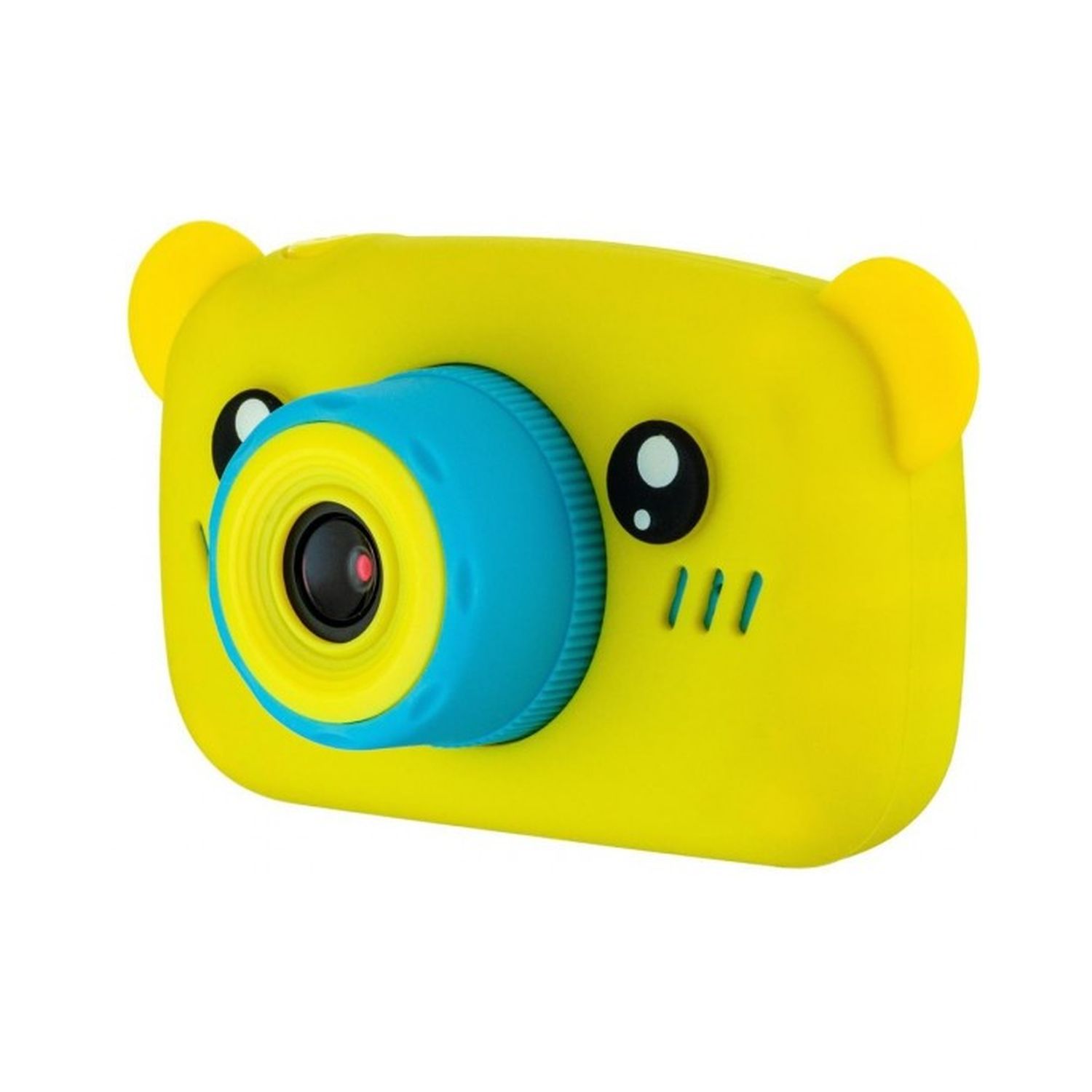 Детский цифровой фотоаппарат Uniglodis желтый мишка - фото 1