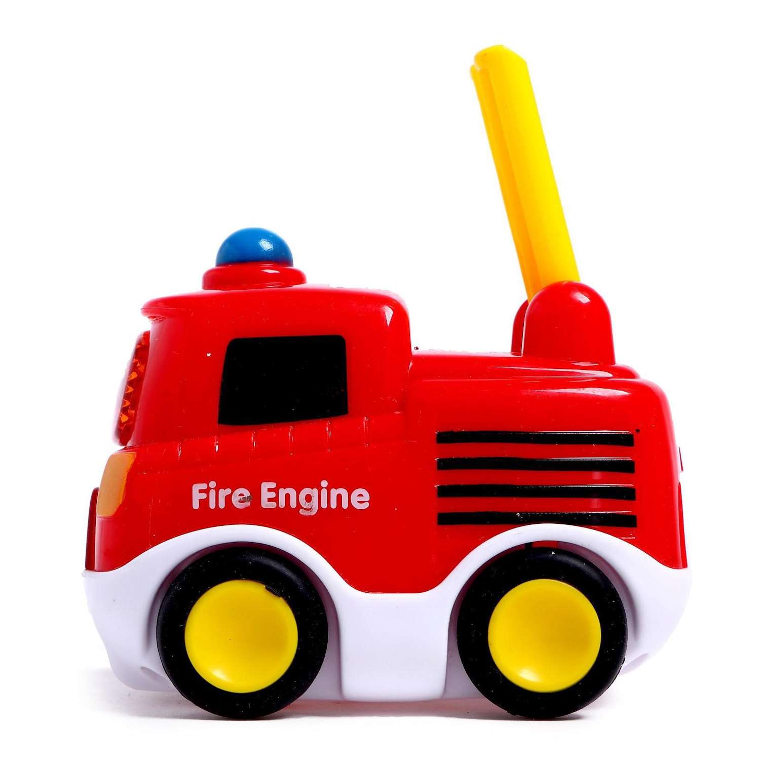 Музыкальная игрушка Zabiaka «Пожарная машина» звук свет цвет красный - фото 3