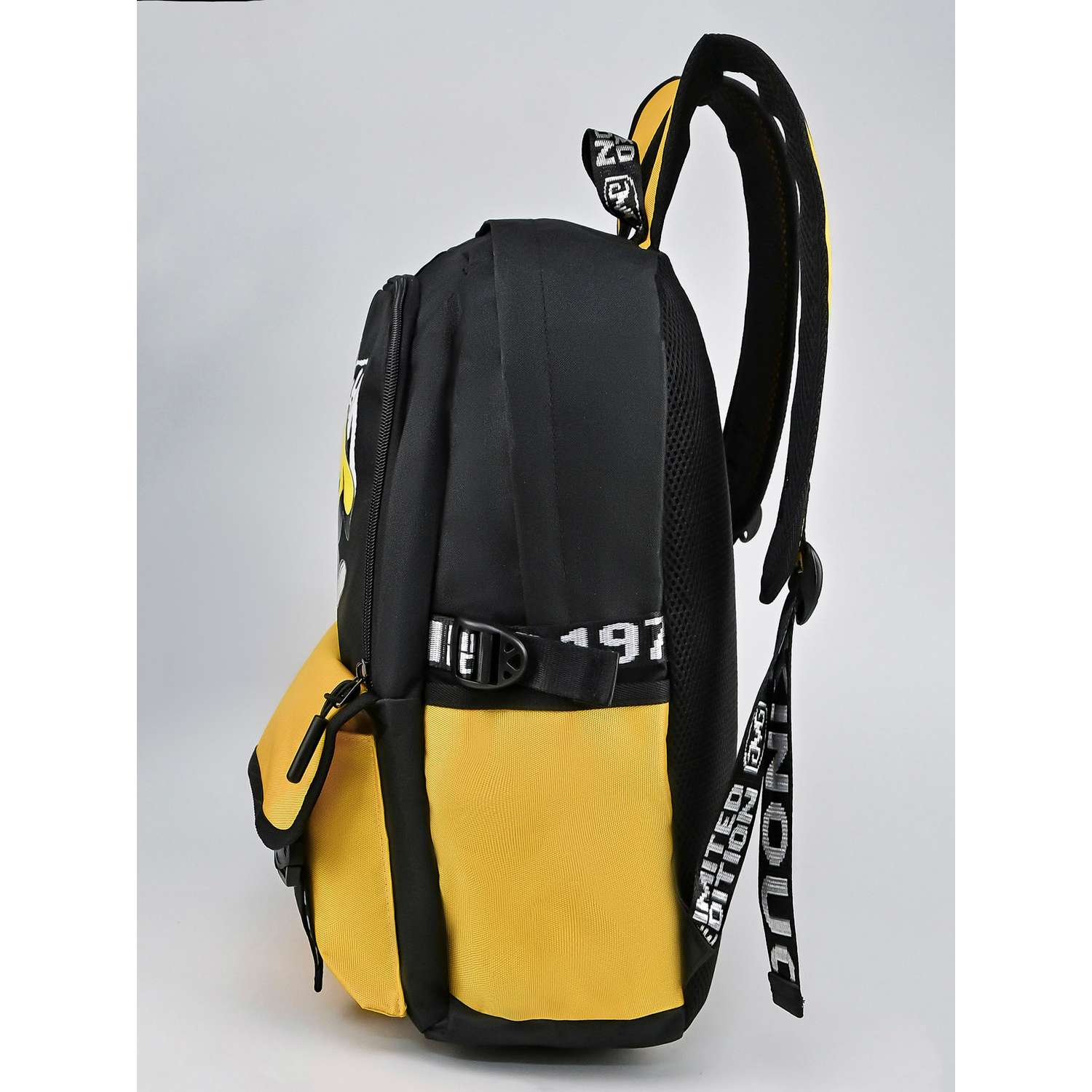 Рюкзак школьный Evoline Черный желтый с Пикачу PIKO-100 - фото 4
