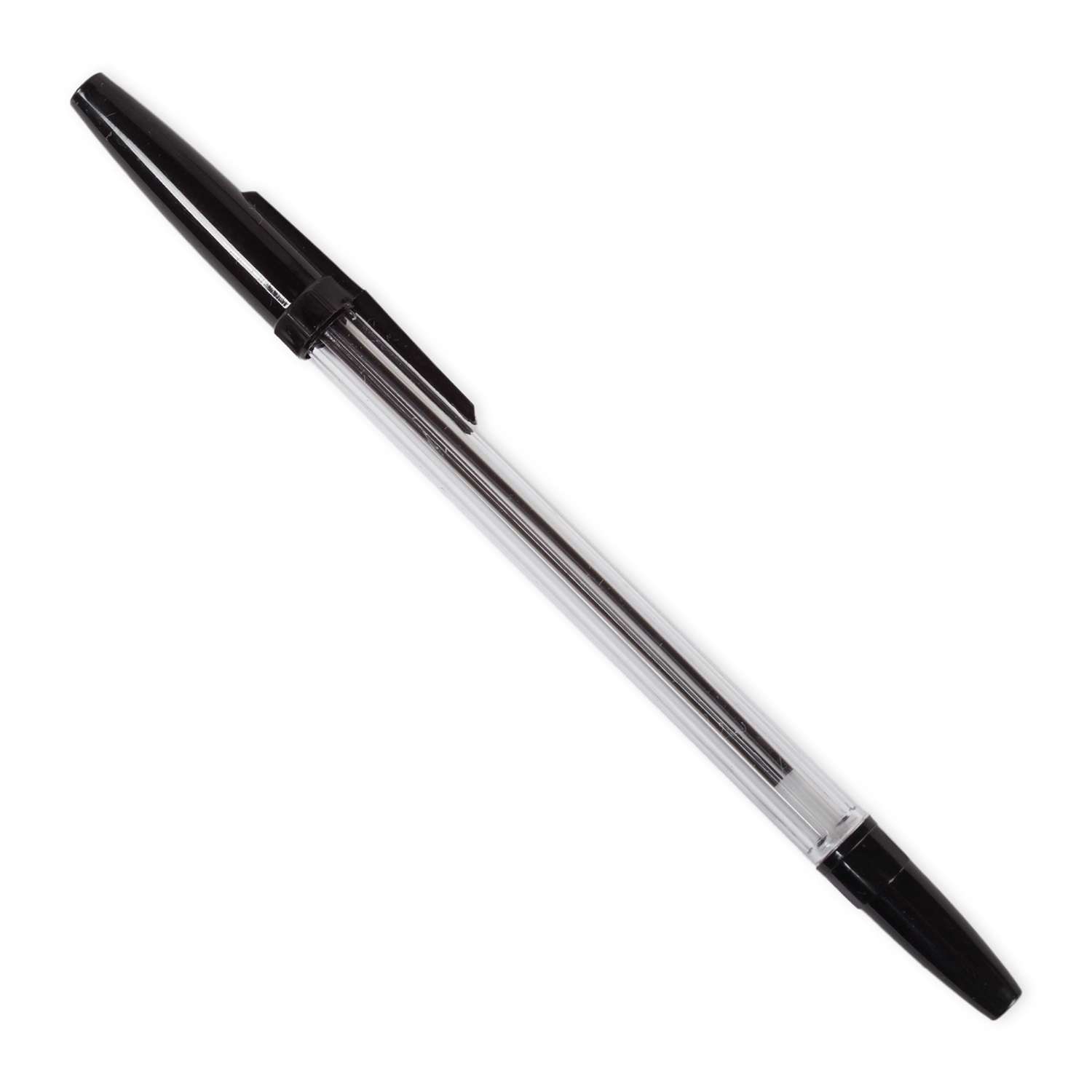 Ручка шариковая Erhaft Черная MF2503-BL - фото 1