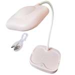 Настольная лампа Keyprods светодиодный с подставкой для телефона розовый