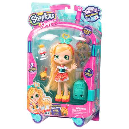 Кукла Shopkins Shoppies Сью Спагетти Путешествие в Европу