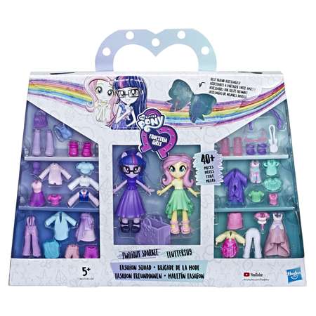 Набор игровой MLP Equestria Girls Мини-кукла Твайлайт и Флаттершай E4273EU4