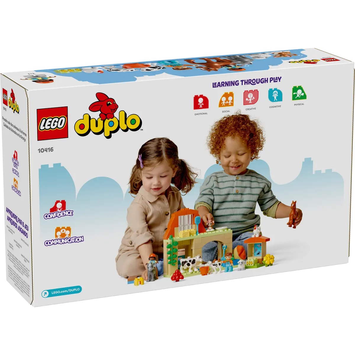 Конструктор LEGO DUPLO Уход за животными на ферме 10416 купить по цене 5699  ₽ в интернет-магазине Детский мир