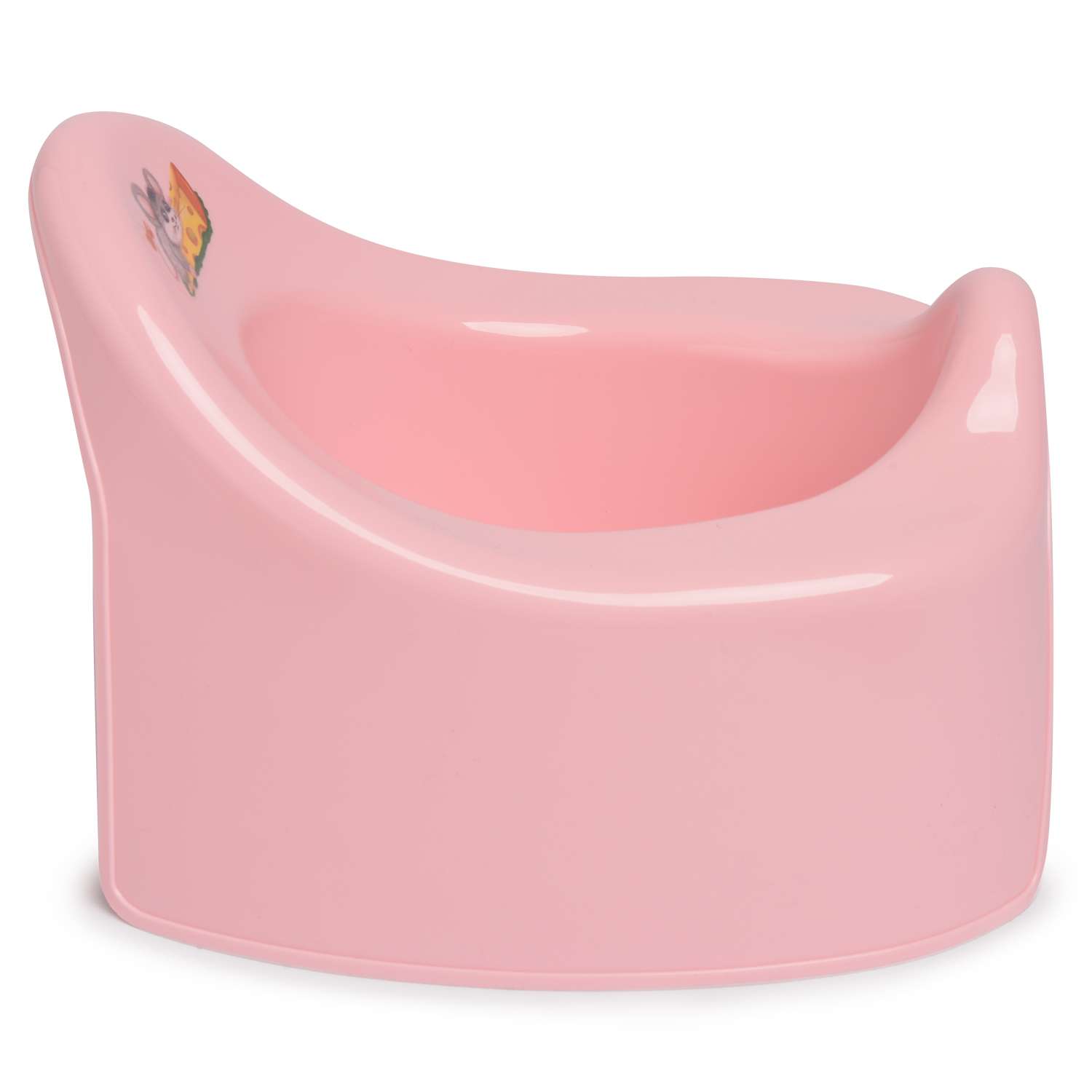 Горшок детский Полимербыт туалетный Розовый - фото 2