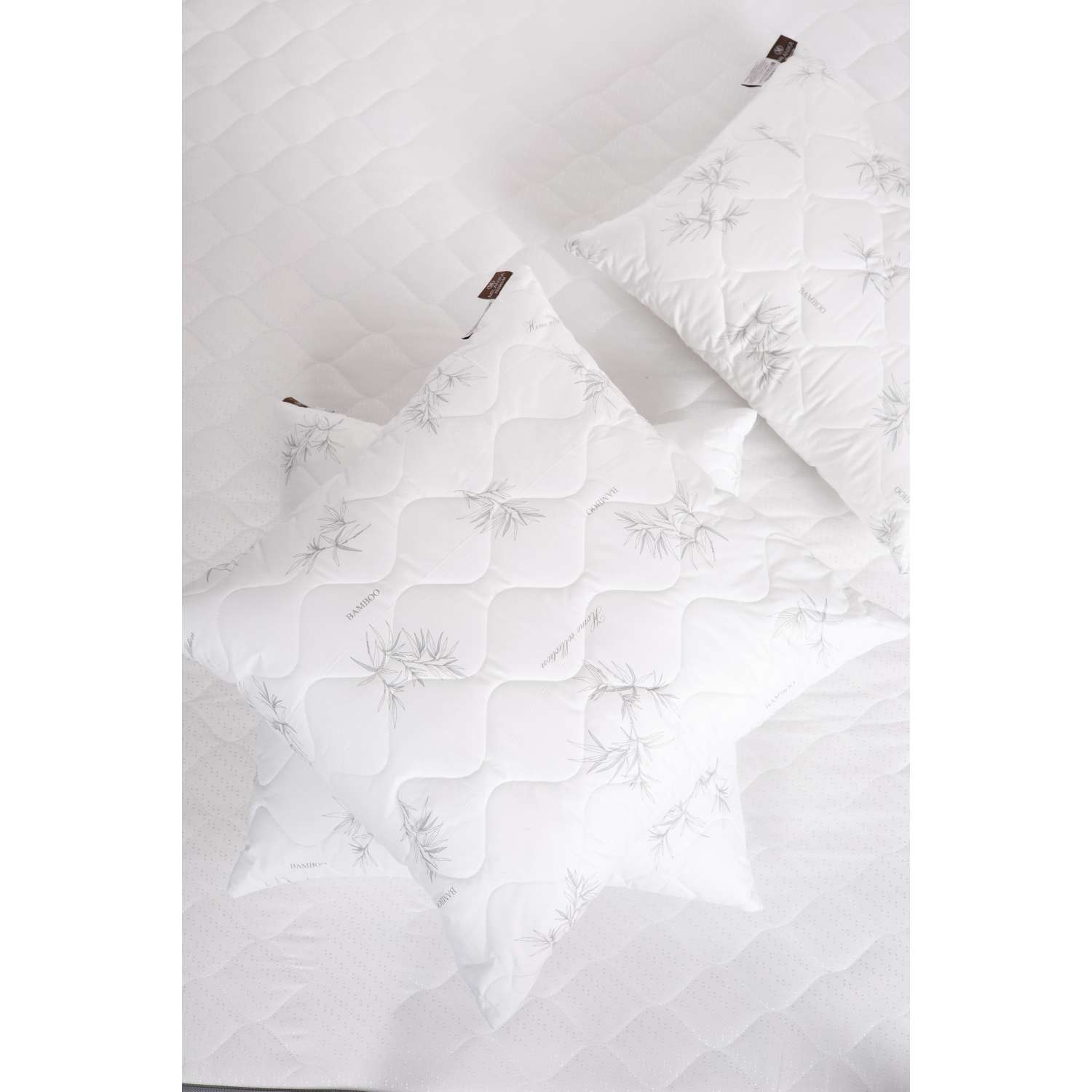 Подушка для сна MILANIKA Бамбук тик 70*70 молния 1 шт - фото 3