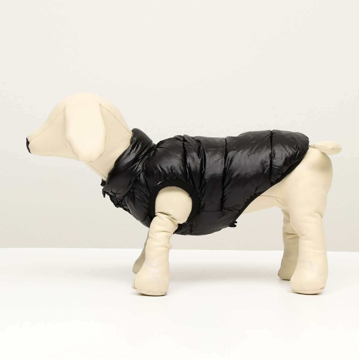 Куртка для собак Sima-Land двухсторонняя чёрная - фото 4