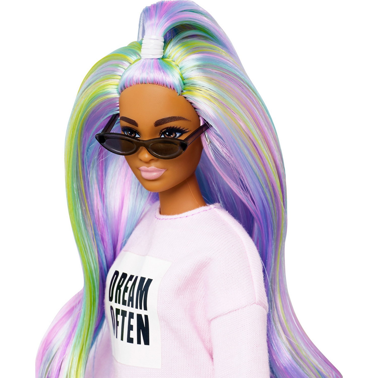 Кукла Barbie Игра с модой с разноцветными волосами GHW52 GHW52 - фото 4