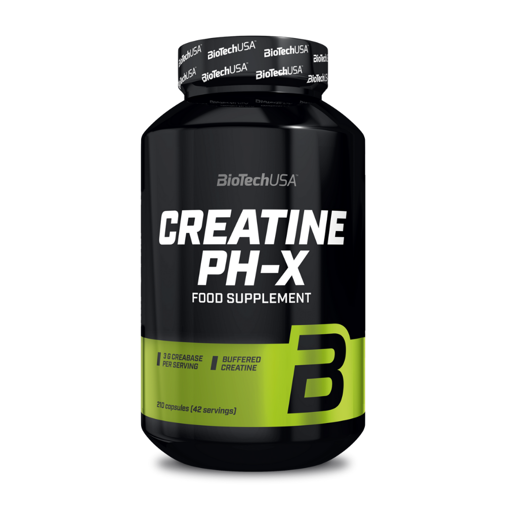 Буферизированный креатин BiotechUSA Creatine pH-X 210 капсул - фото 1