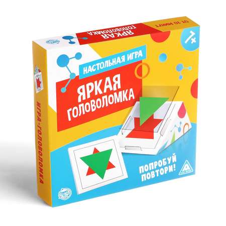 Настольная логическая игра Лас Играс «Яркая головоломка»