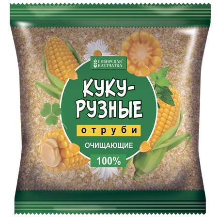 Отруби Сибирская клетчатка кукурузные очищающие 180г