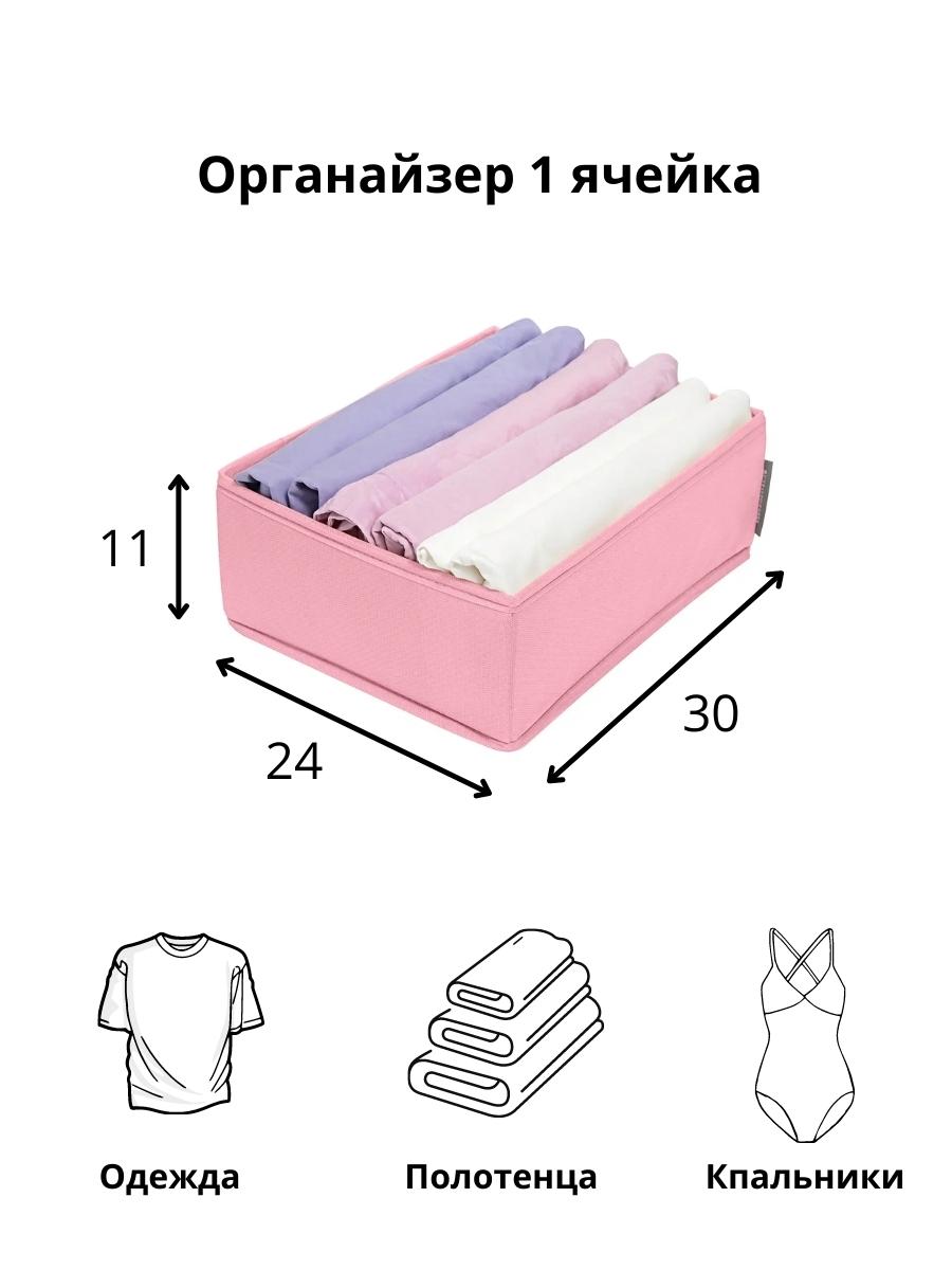 Органайзер Всё на местах 30х24х11 см 1 ячейка Токио - фото 3