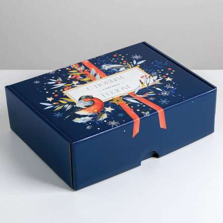 Складная коробка Дарите Счастье «Теплоты». 30.7×22×9.5 см