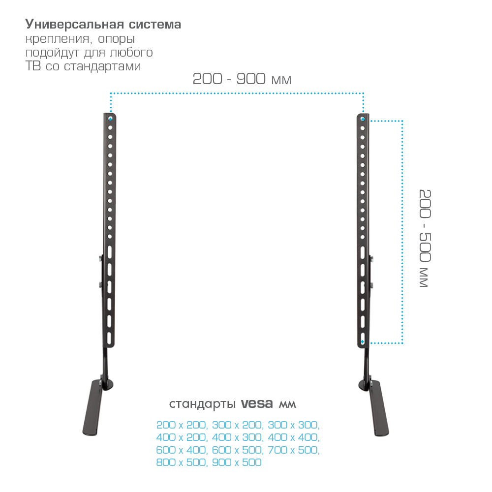 Кронштейн для телевизоров ABC Mount STAND-02 - фото 5