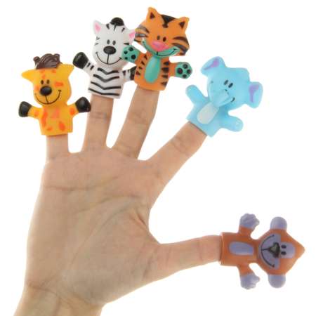 Набор игрушек на пальцы Ути Пути Весёлые зверята