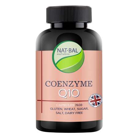 Биологически активная добавка Nat Bal nutrition Coenzyme Q10-60 30капсул