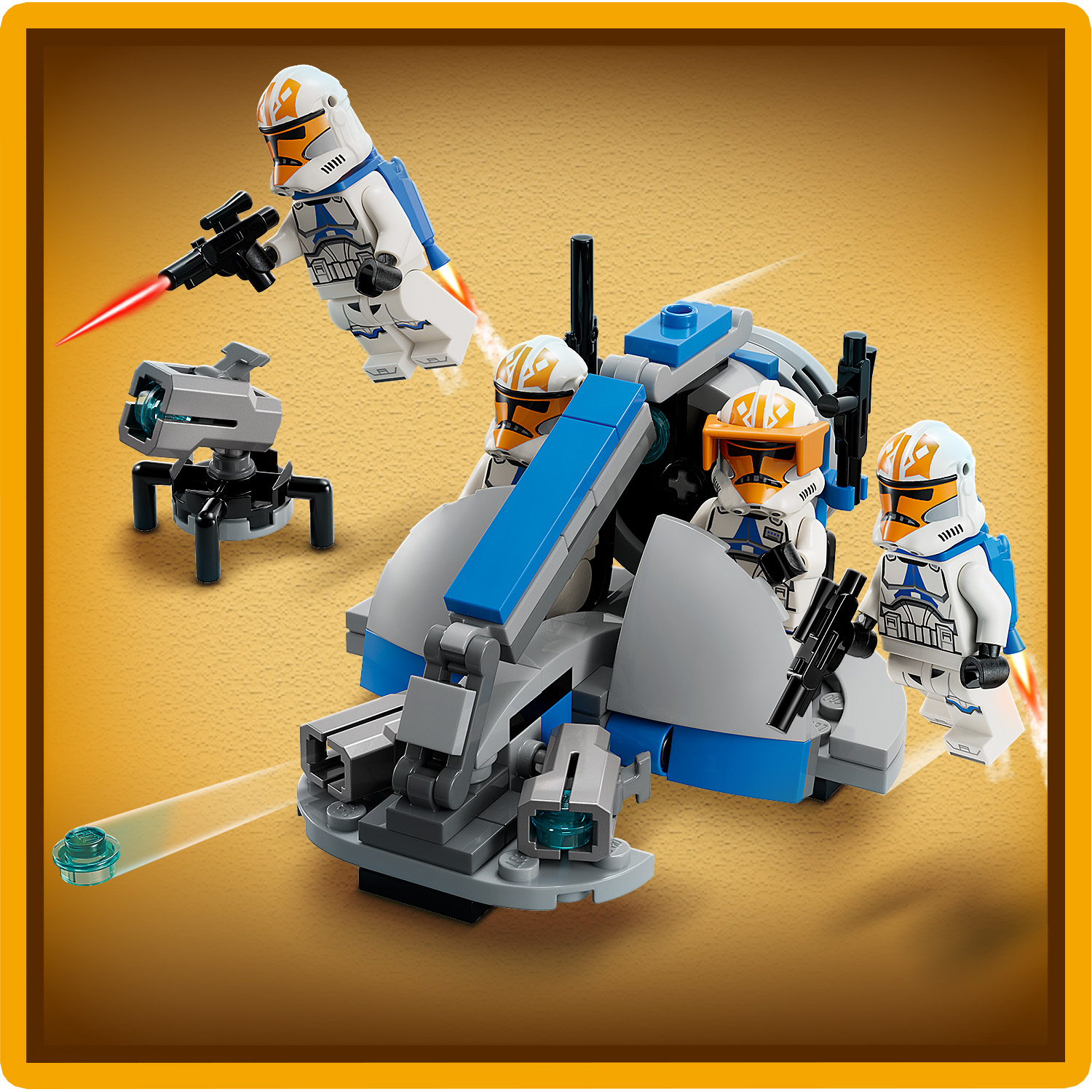 Конструктор LEGO 332nd Ahsoka's Clone Trooper Battle Pack 75359 - фото 8