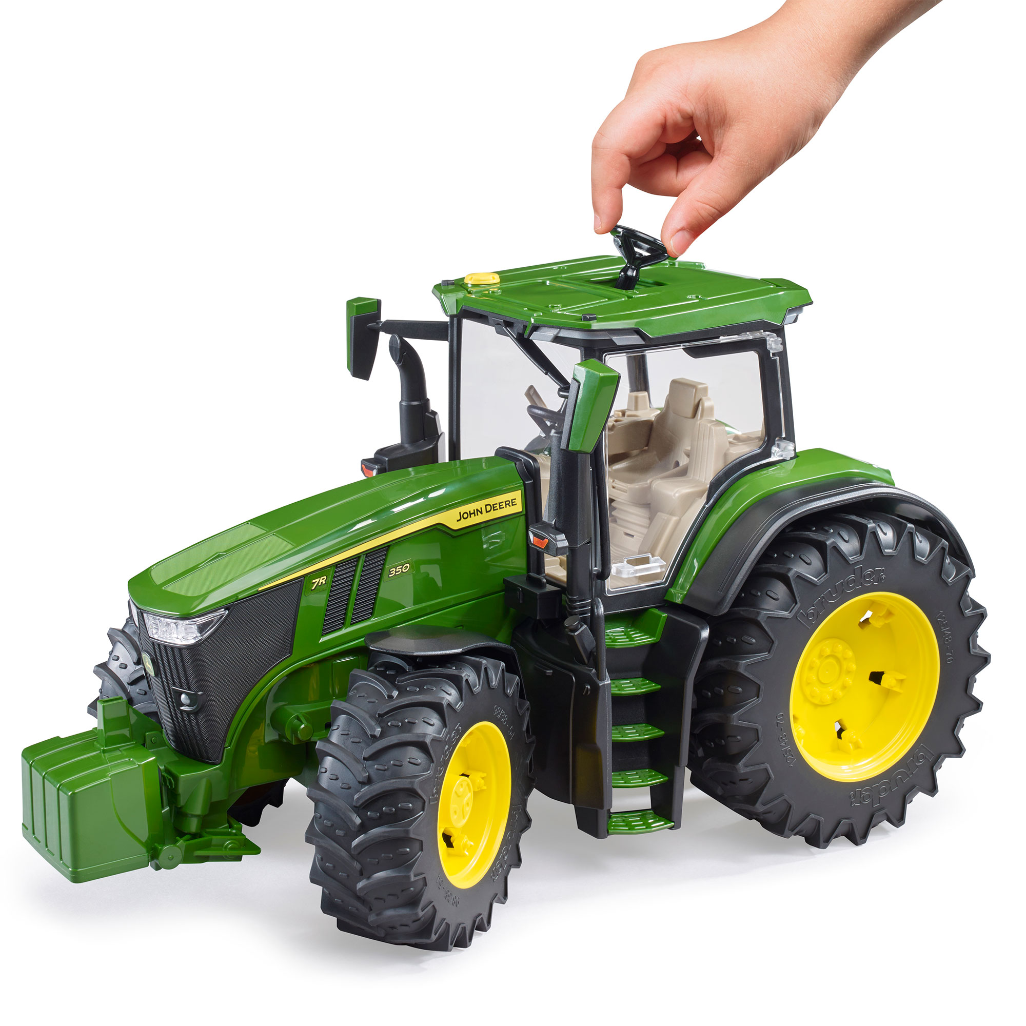 Трактор Bruder John Deere 03-150 - фото 3