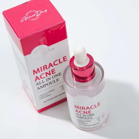 Сыворотка для лица Grace day Miracle с ниацинамидом и кислотами отшелушивающая 50 мл