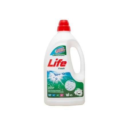 Жидкое средство для стирки LIFE универсал Зеленый 2.7 л