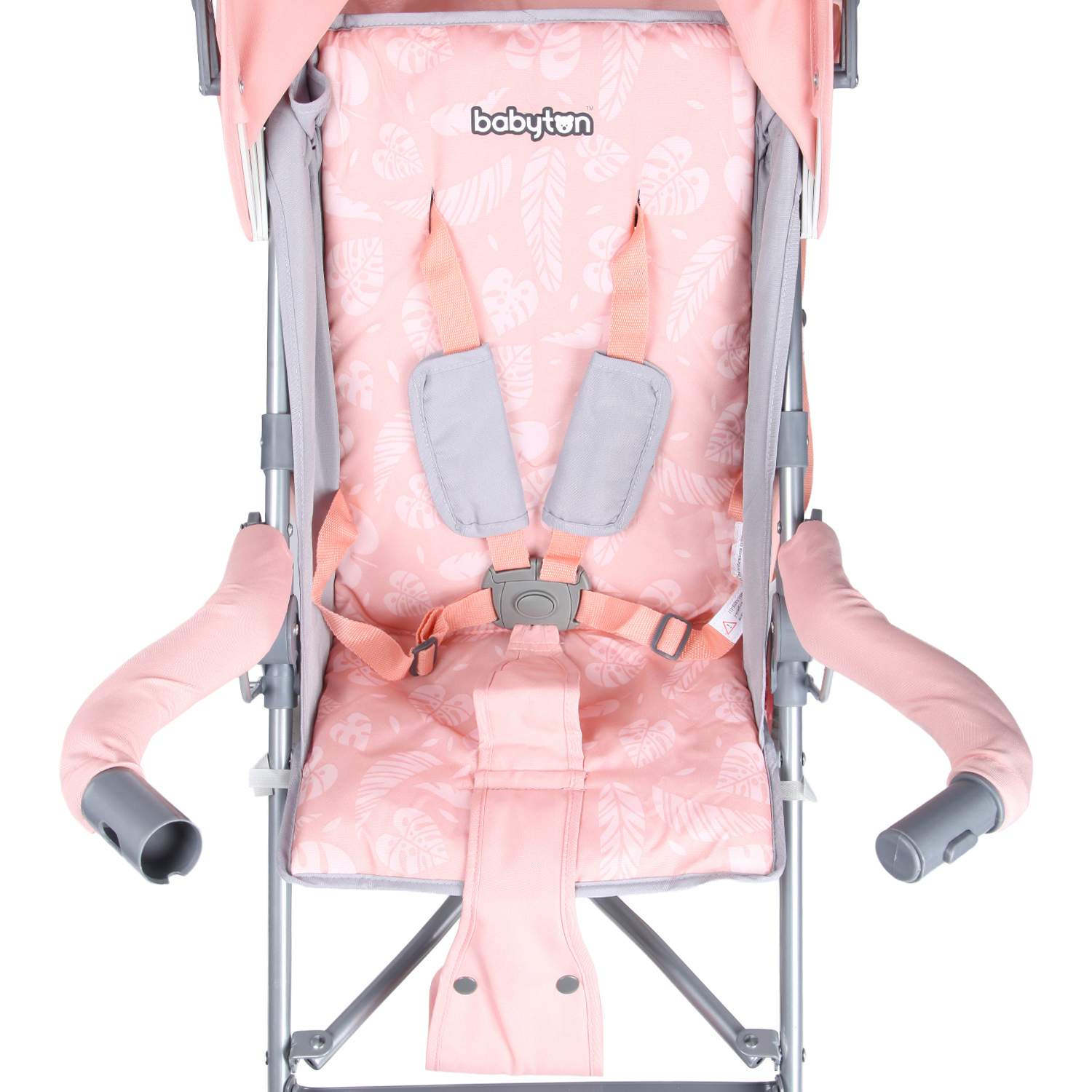 Коляска-трость Babyton Zoo Light Pink - фото 13