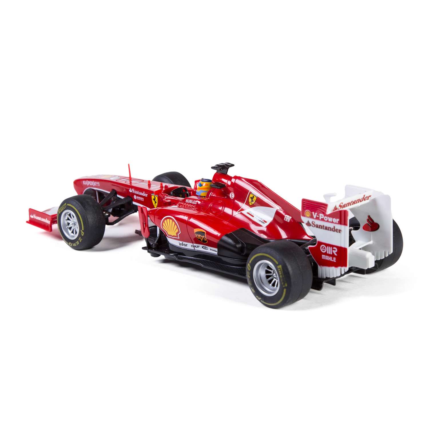 Машинка р/у Rastar Ferrari F1 1:18 красная - фото 5
