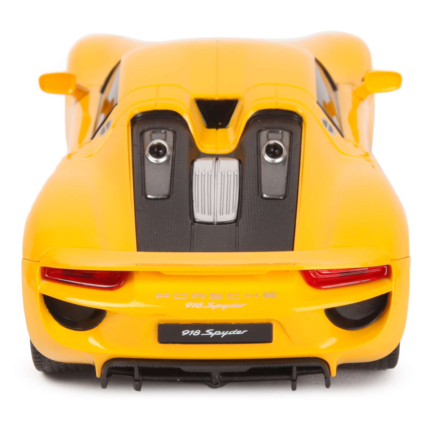 Машина Rastar РУ 1:24 Porsche 918 Spyder Желтая 71400 - фото 5