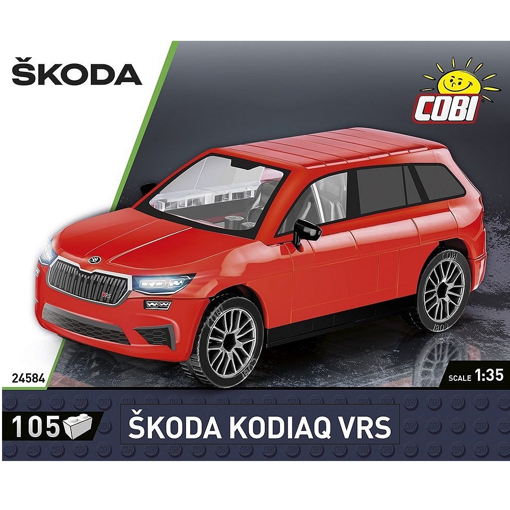 Конструктор COBI Автомобиль Škoda Kodiaq VRS 105 деталей - фото 5