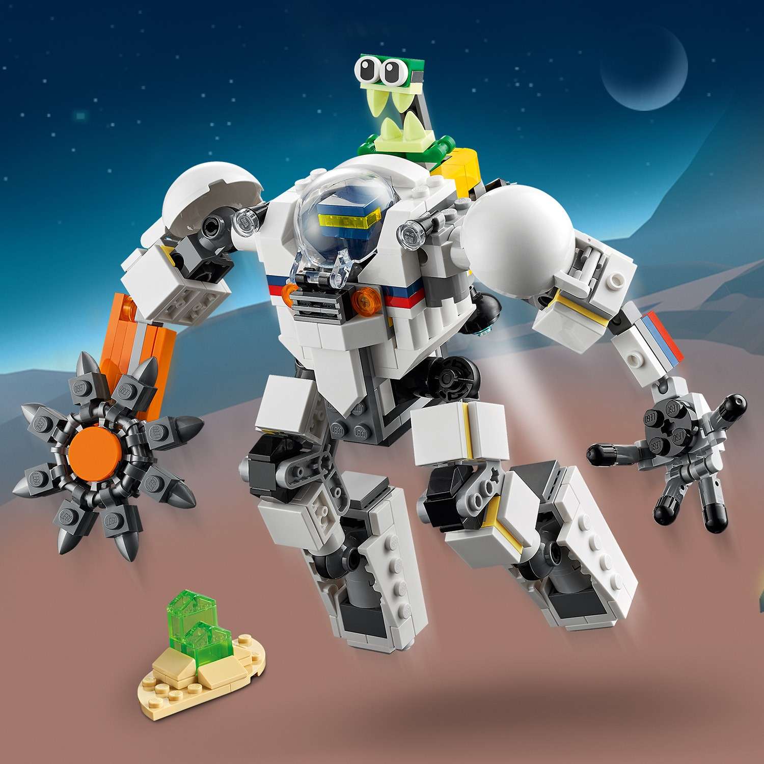 Конструктор LEGO Creator Космический робот для горных работ 31115 - фото 4