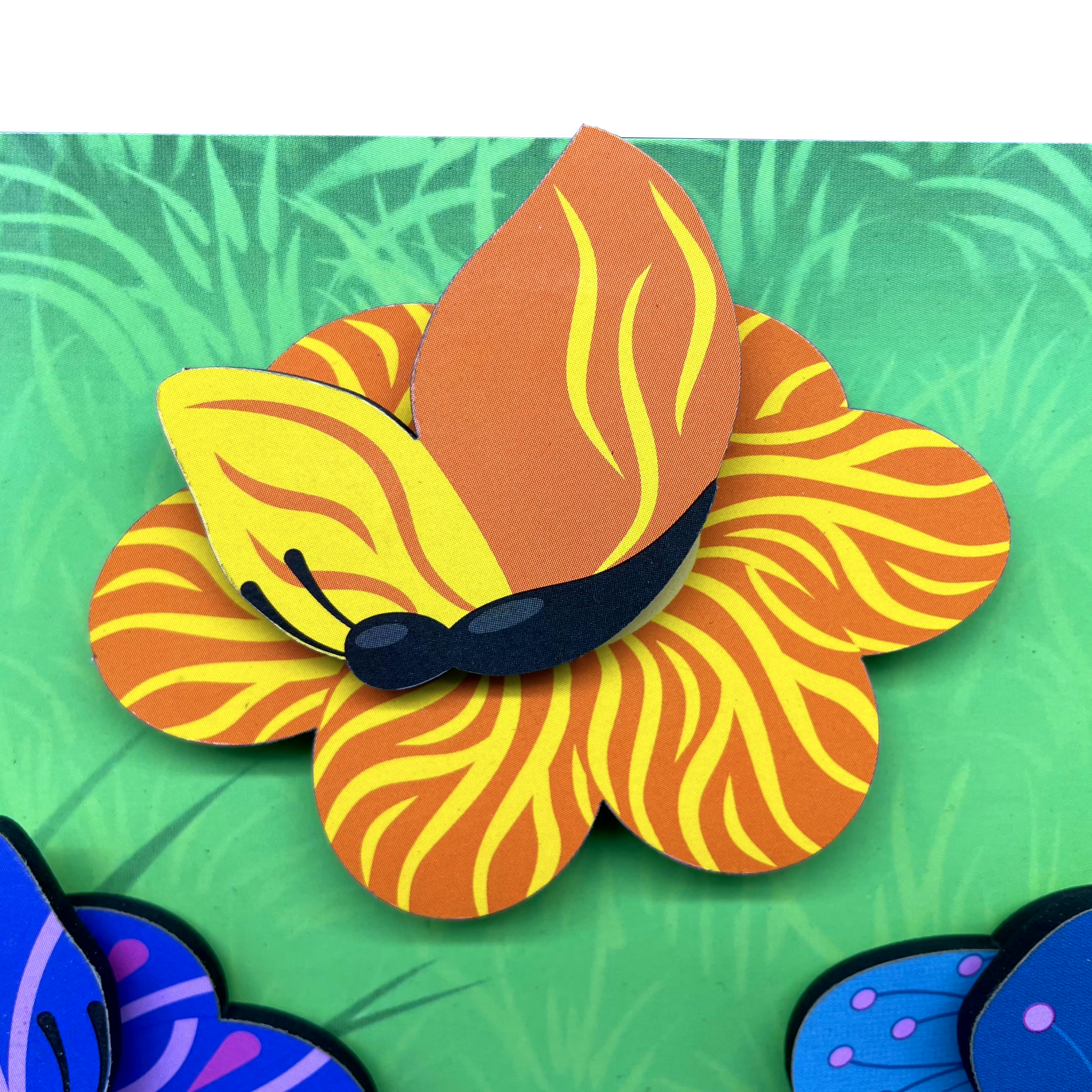 Игра на липучках FOFA Цветочки с бабочками - фото 4
