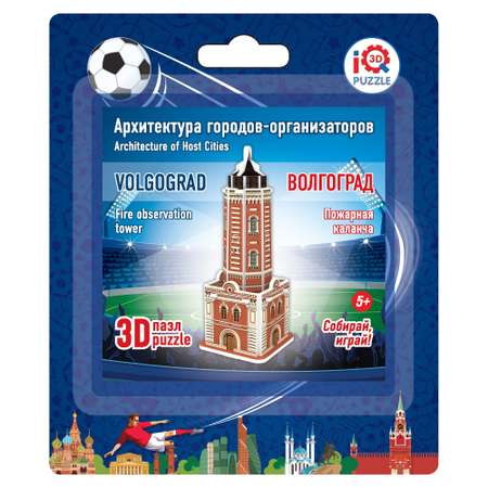 Пазл 3D IQ 3D PUZZLE Пожарная каланча 16525