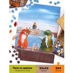 Пазл деревянный Collaba puzzle большие. Ангельское терпение 504 детали