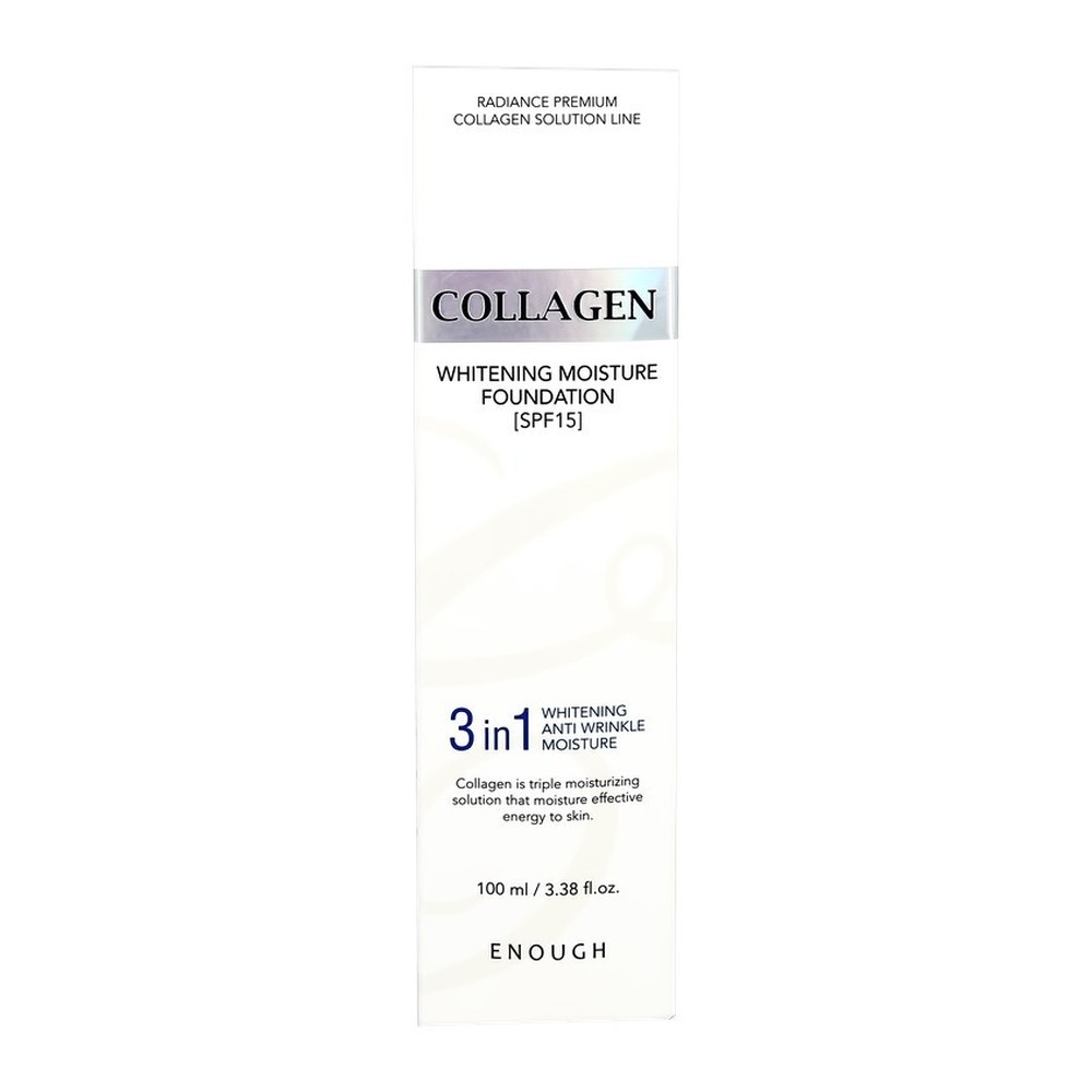 Тональная основа ENOUGH Collagen 3in1 тон 21 - фото 5