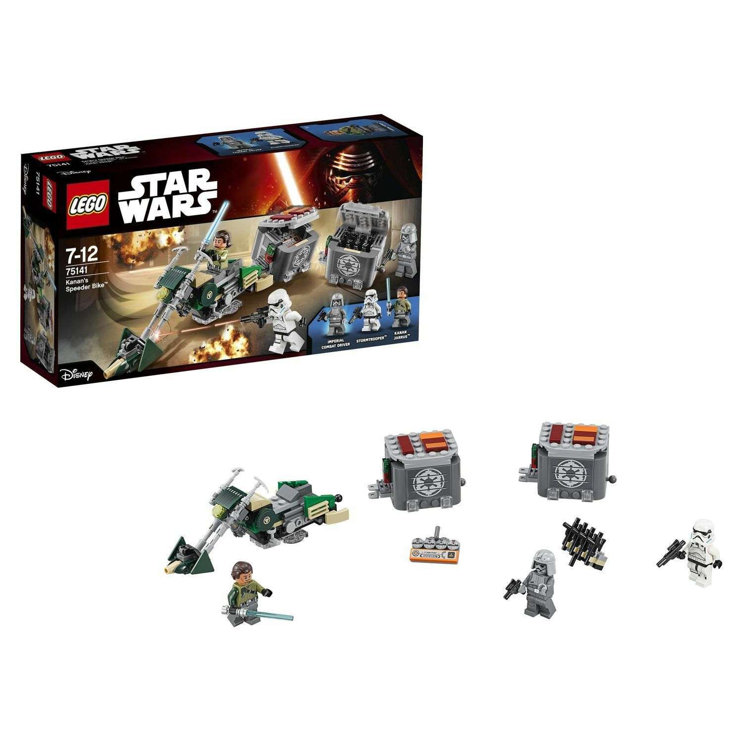 Конструктор LEGO Star Wars TM Скоростной спидер Кэнана™ (75141) - фото 1