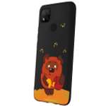 Силиконовый чехол Mcover для смартфона Xiaomi Redmi 9C Союзмультфильм Медвежонок и мед