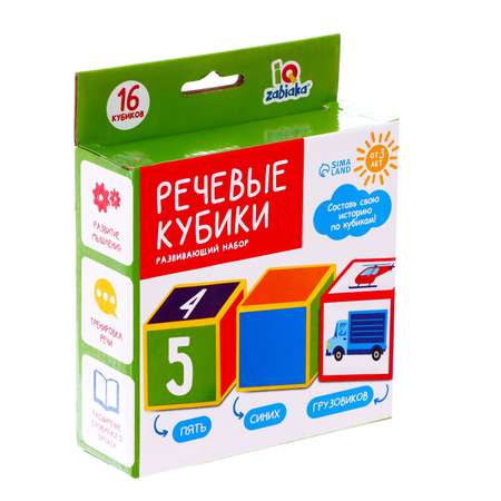 Настольная игра IQ-ZABIAKA Кубики