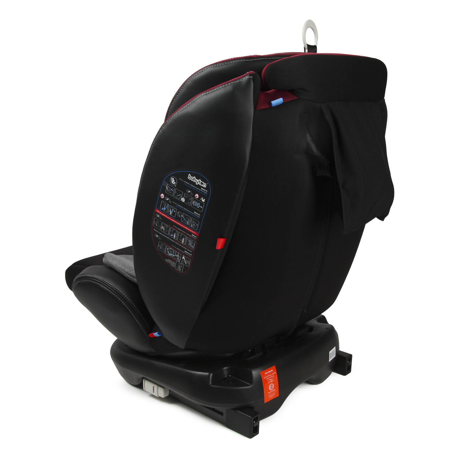 Автокресло Babyton Multi-Stage 0+/1/2/3 Isofix Black-Red - фото 21