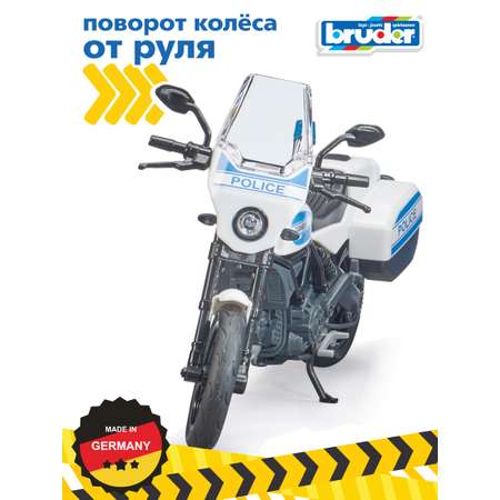 Игровой набор Bruder Полицейский участок и мотоцикл