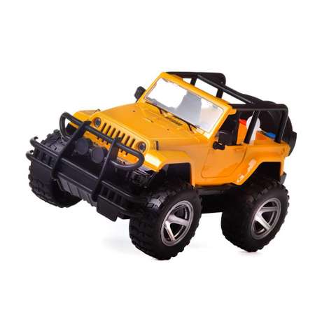 Внедорожник Junfa Jeep 1:16 инерционный желтый