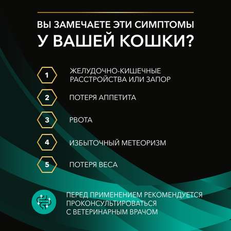 Корм для кошек PRO PLAN при расстройствах пищеварения с курицей 85г пауч
