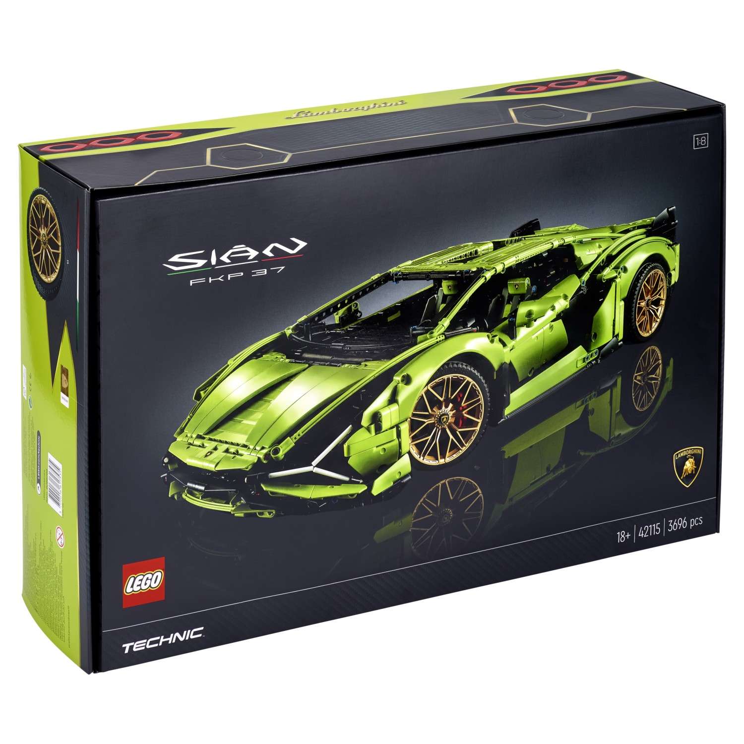 Конструктор LEGO Technic Lamborghini Sian FKP 37 42115 - фото 3