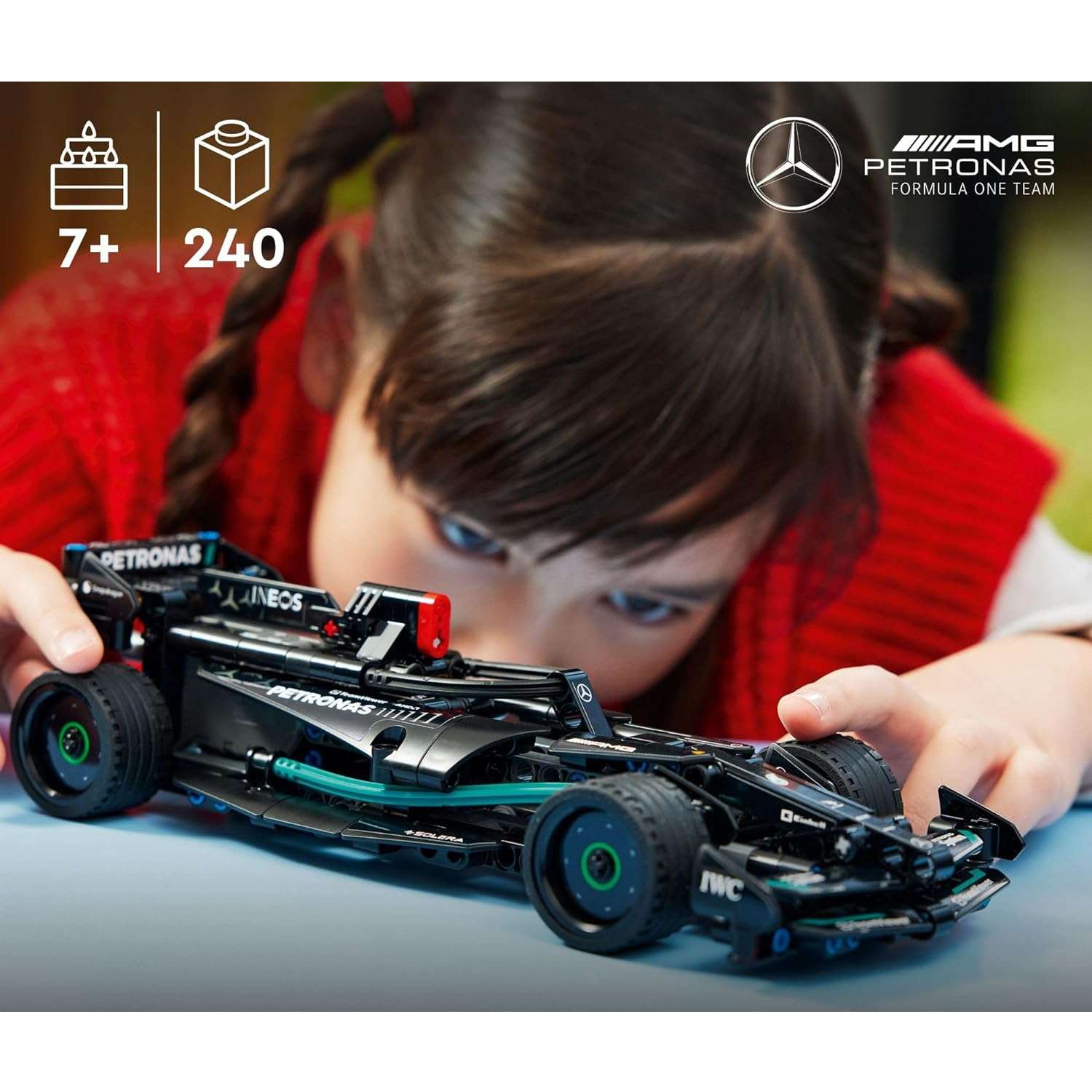 Конструктор LEGO Technic Series Гоночный автомобиль Mercedes-Benz F1 42165 - фото 5