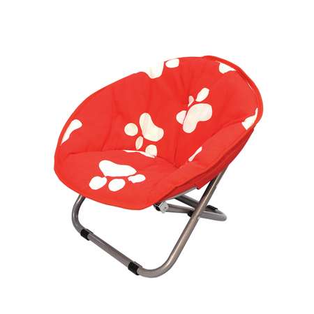 Кресло раскладное со спинкой TUTTO HOT красный