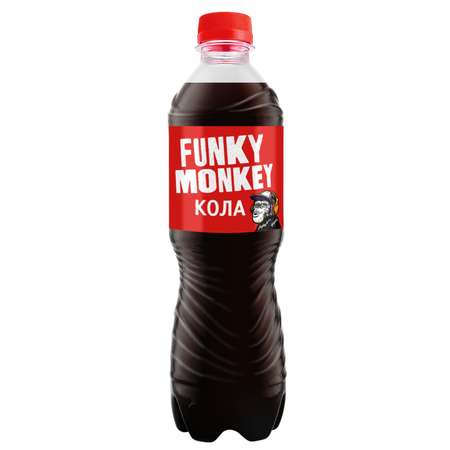 Газированный напиток FUNKY MONKEY Cola 0.5 л - 12 шт.