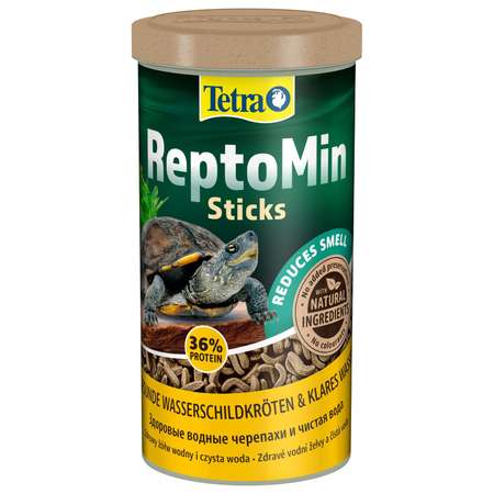 Корм для черепах Tetra ReptoMin водных Палочки 1 л