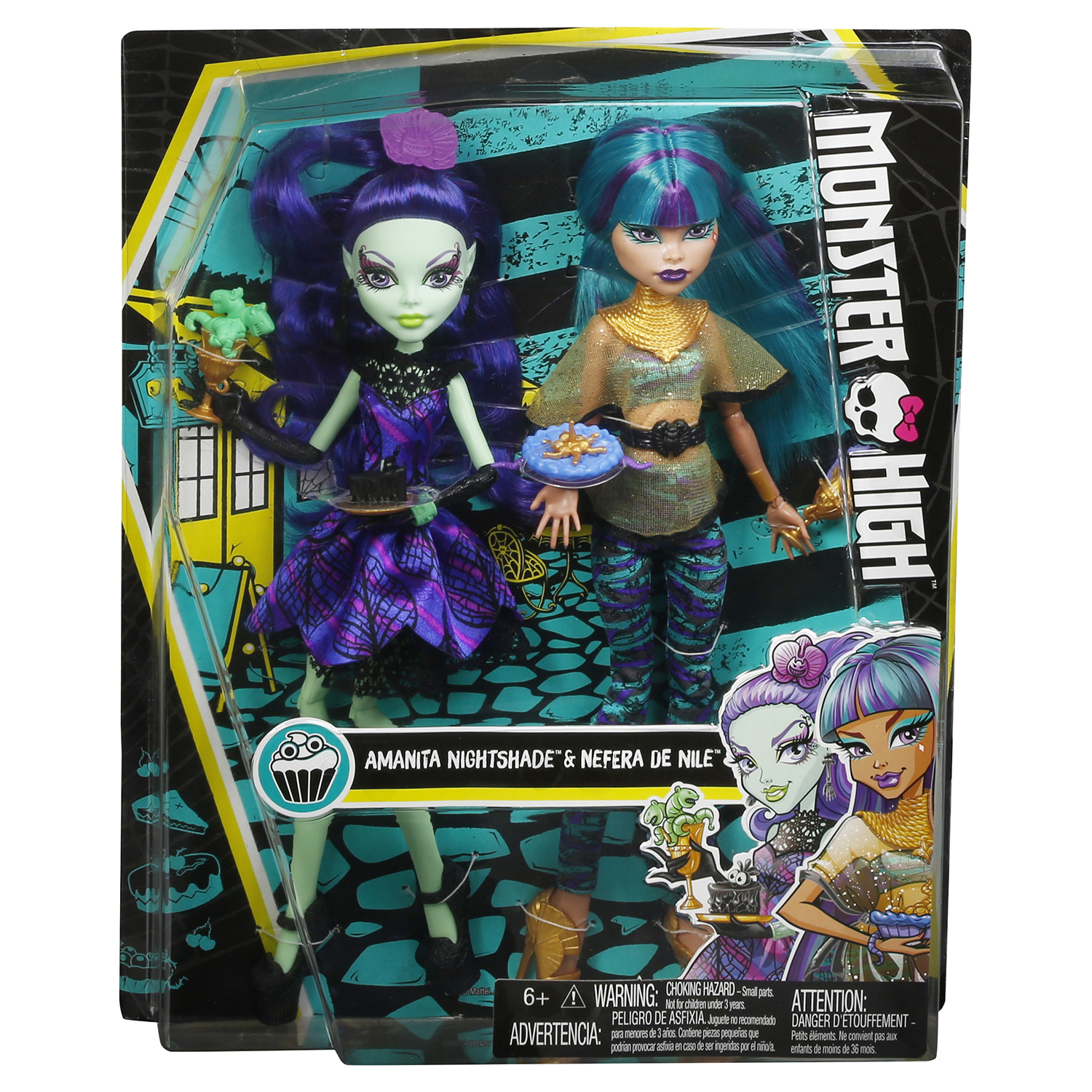 Набор Monster High Монстрическое кафе купить по цене 599 ₽ в  интернет-магазине Детский мир