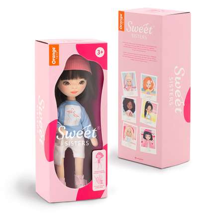 Кукла Orange Toys Sweet Sisters Lilu в голубой толстовке 32 см Серия Спортивный стиль