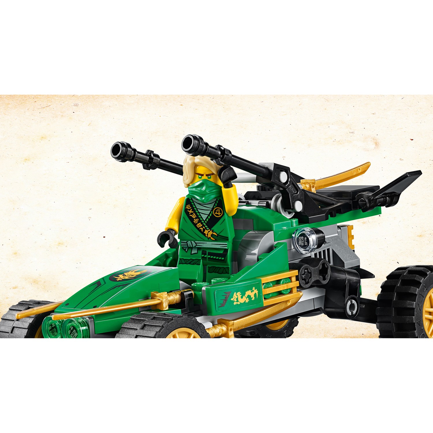 Конструктор LEGO Ninjago Тропический внедорожник 71700 - фото 9