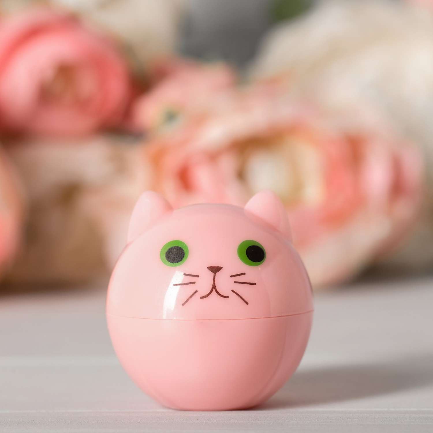 Блеск для губ Выбражулька Caticorn розовый котик аромат персика - фото 4